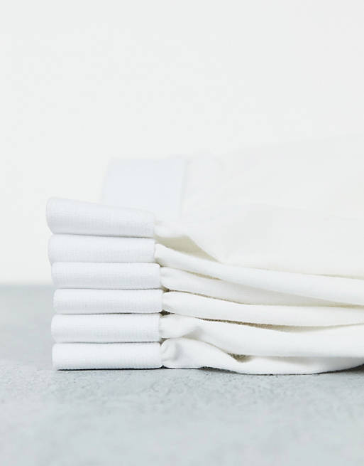 Men Underwear/Topman trunks in white 3pk 