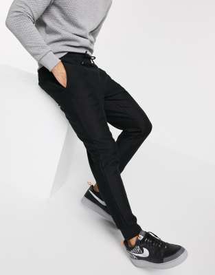 topman black joggers