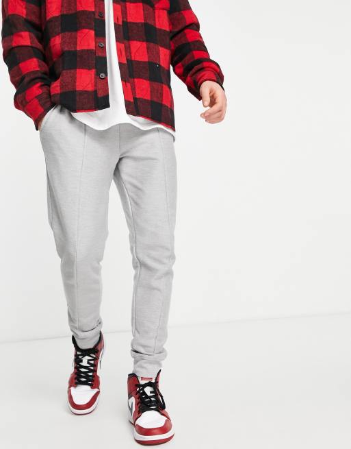 Sweatpants with flannel discount shirt