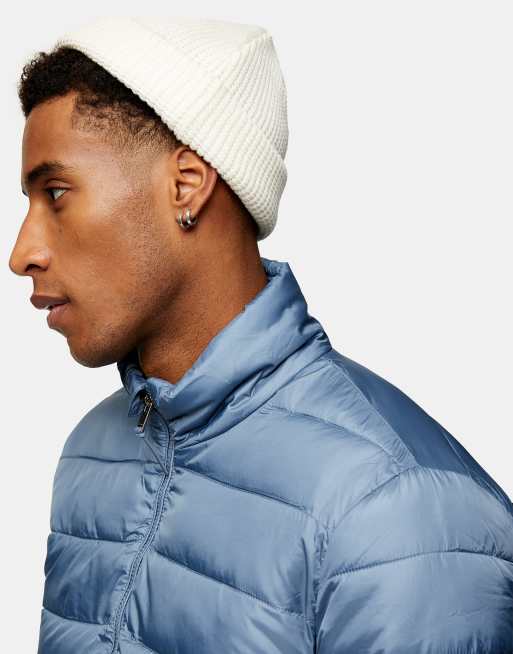 Topman - Vaffelstrikket hue i ecrufarve