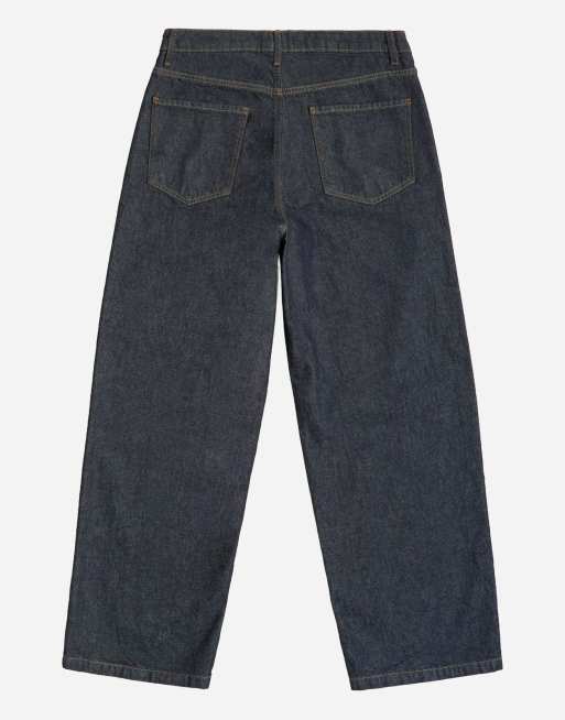 Topman - vaquero de corte baggy rígido en denim crudo, 7 de 7