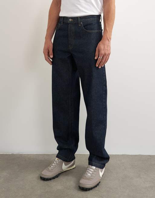 Topman - vaqueros rectos rígidos en denim crudo, 4 de 5