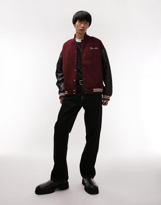 Embroidered Varsity Blouson - Men - Ready-to-Wear