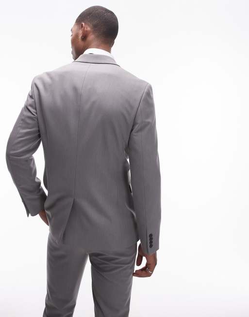 Topman - Veste de costume skinny - Gris, 2 de 5