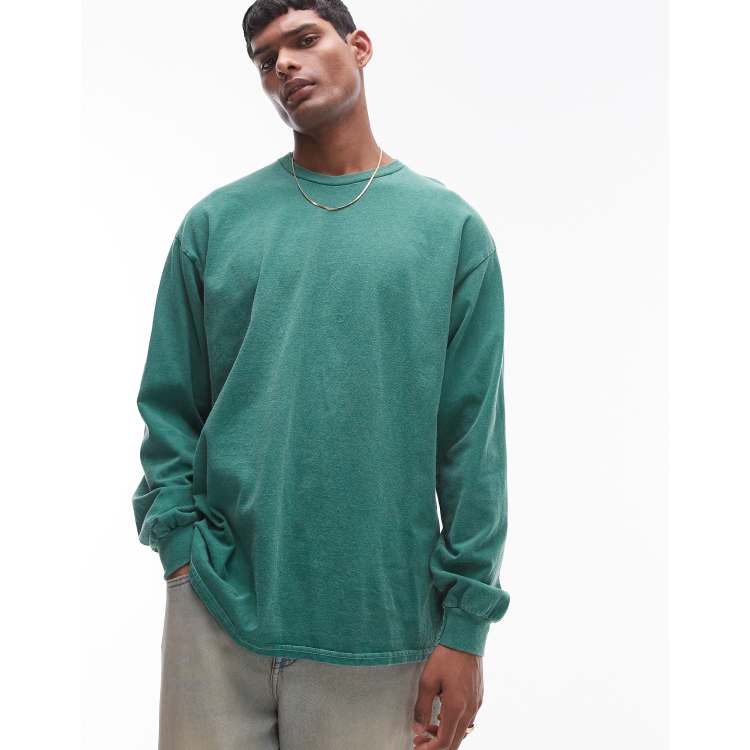 トップス ONC MERINO LONG SLEEVE T-SHIRT GREEN Men's Focus Long-T | Green | On United States