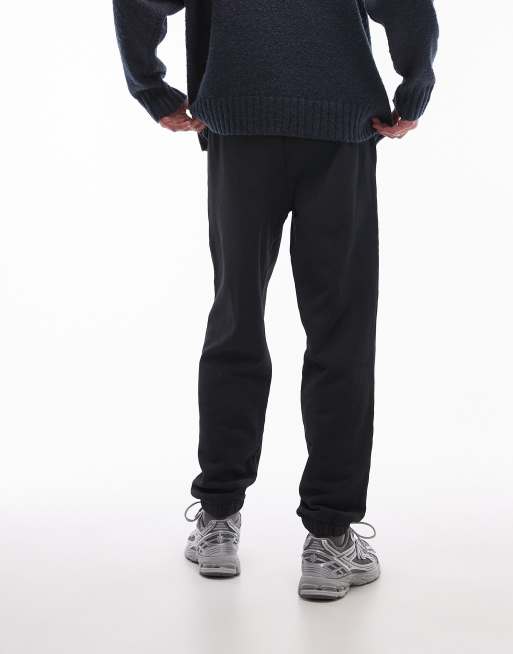 Topman washed oversized jogger in black, 3 of 5