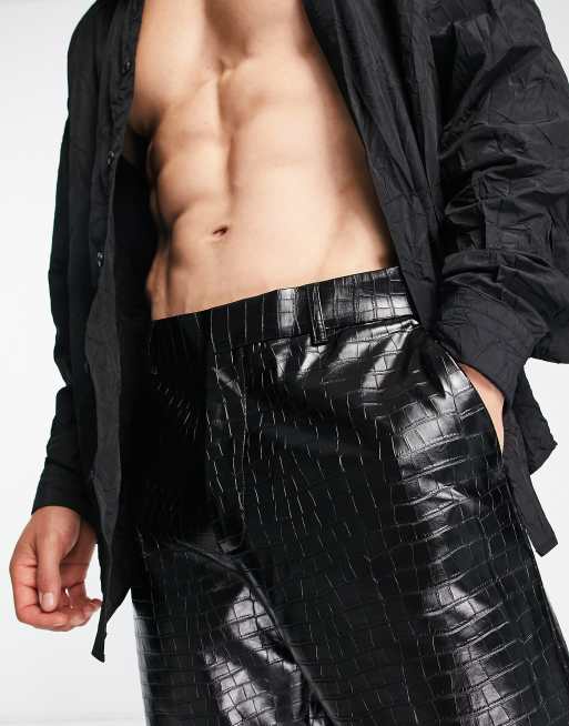 Topman 2024 leather pants