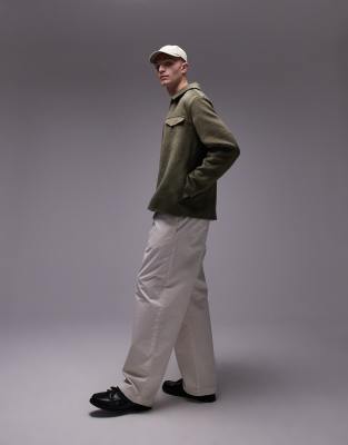 Topman Wool Look Shacket | ASOS