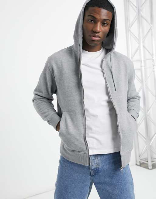 Topman zip best sale up hoodie