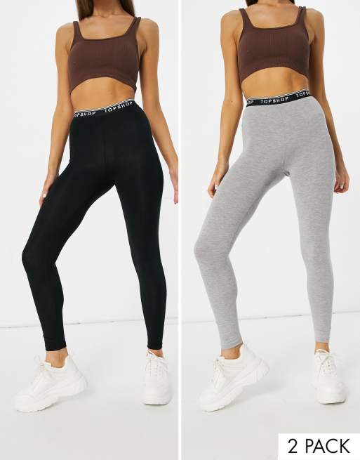 Grey clearance black leggings