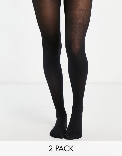 2-pack of 50 denier tights - ACCESSORIES - Woman 