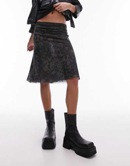 90s clearance sheer skirt