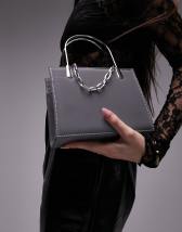 Asos design soft pinch lock tote bag shop