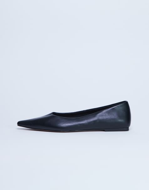 Topshop - Ace - Scarpe basse a punta nere - view 1