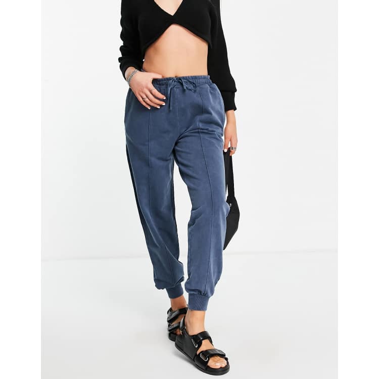 Topshop blue acid wash joggers sale