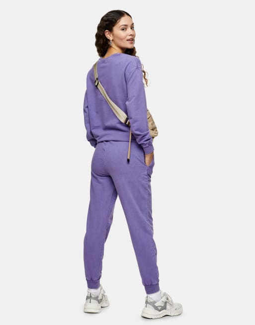 Topshop 2025 purple joggers