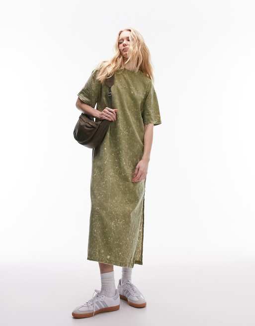 Topshop oversized on sale t shirt dress