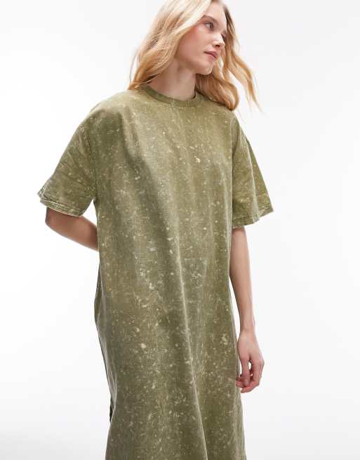 Topshop oversized on sale t shirt dress