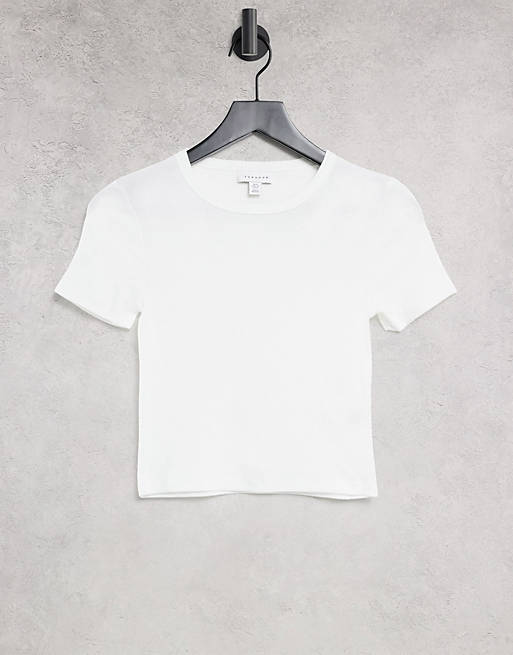 Topshop - Alledaags T-shirt in wit
