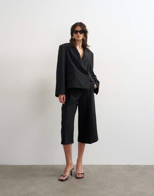 Topshop - Americana negra con varios bolsillos, 4 de 4