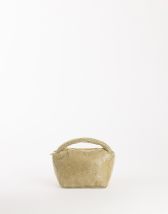 Topshop Ammie embellished grab bag in gold