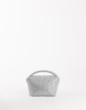 Topshop Ammie embellished grab bag in silver