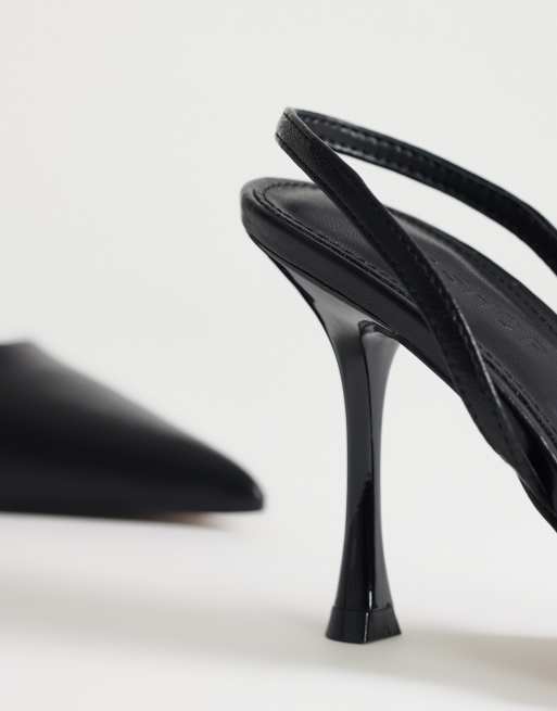 Topshop - Angel - Escarpins à talon haut - Noir, 4 de 4