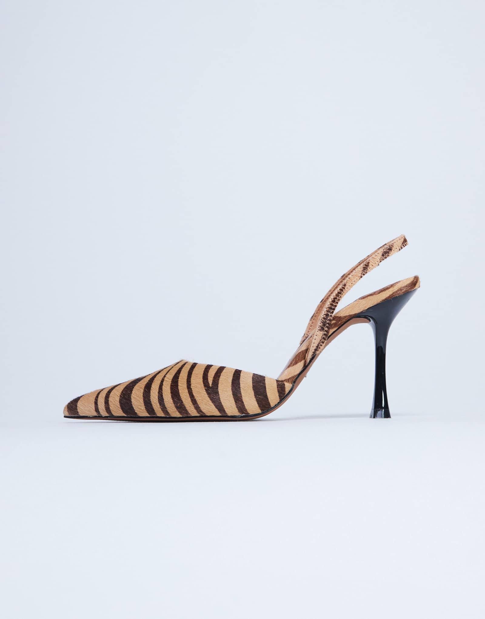 Туфли-лодочки Topshop Angel на каблуке tiger pony