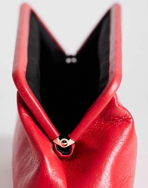 Topshop Anna pochette media angolare rossa, 3 di 4