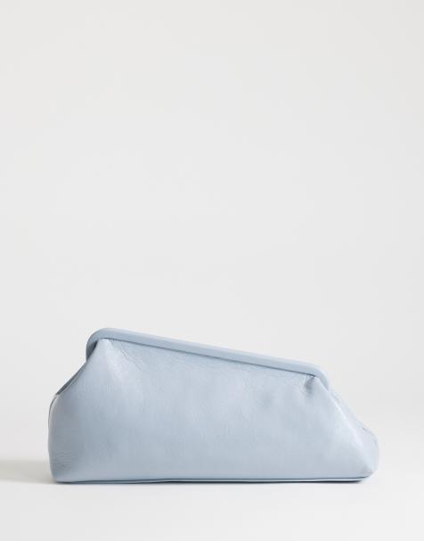 Topshop - Anna - Pochette squadrata blu fiordaliso - view 1