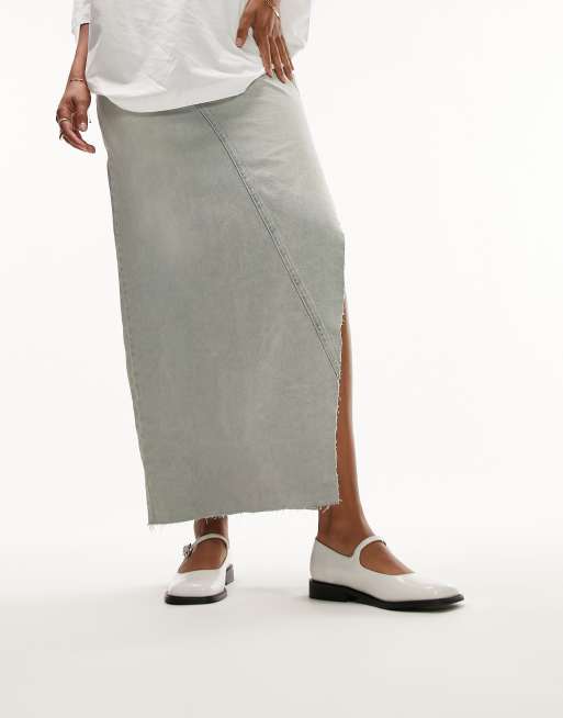 Topshop - Anna - Scarpe Mary Jane bianche con punta squadrata, 3 di 4