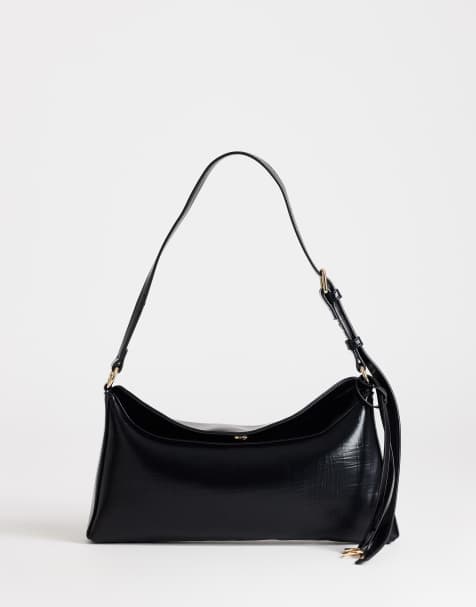 Topshop Annabel liten axelväska i svart - view 1