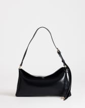 Topshop Annabel shoulder bag in black