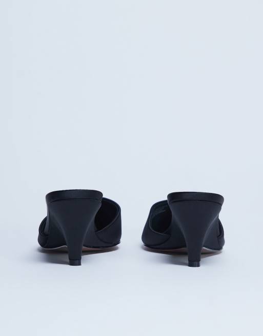 Topshop - Annie - Mules compensées - Noir, 3 de 4