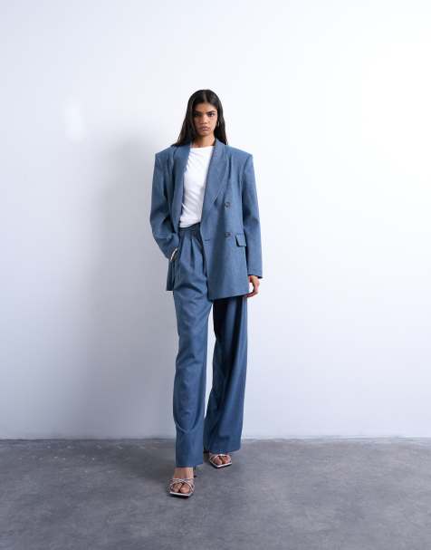 Topshop – Anzug-Set in Dunkelblau - view 1