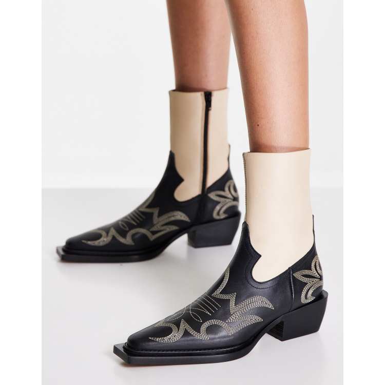 Topshop mario sale western boots