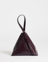 Topshop Arthur multi wear bag in burgundy