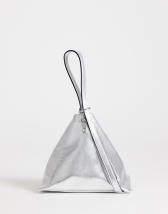 Topshop Arthur multi wear bag in silver