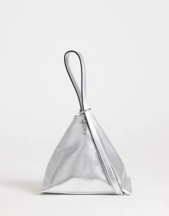 Arthur small multi wear bag in silver