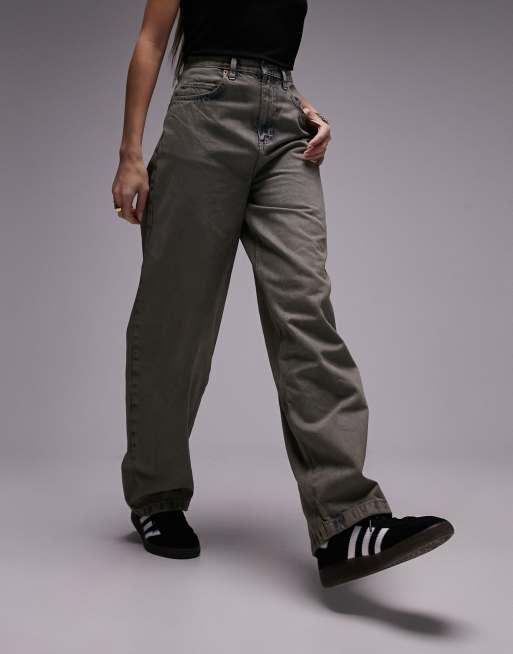 Baggy jeans in tarnished tint ASOS