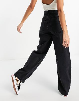 baggy jeans black