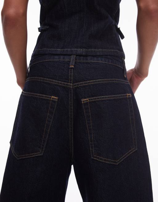 Topshop - Jeans in indigo wassing