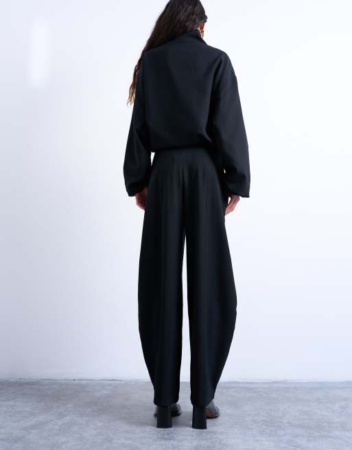 Topshop barrel pants in black - part of a set, 2 of 5