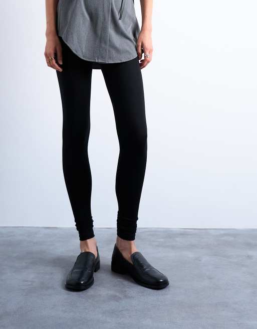 Topshop basic ankle legging in black, 2 of 5