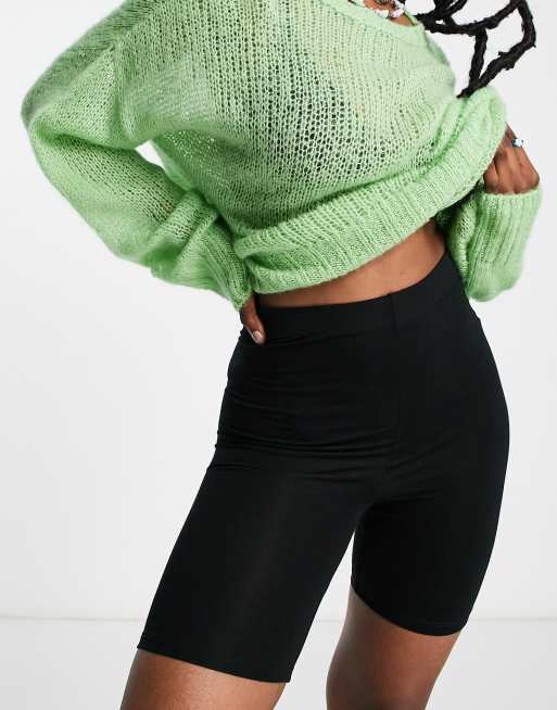 basic legging short in black ASOS
