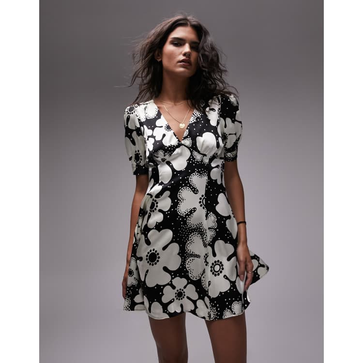 Topshop floral print sales dress