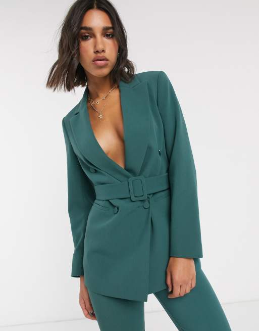 Topshop on sale belted blazer