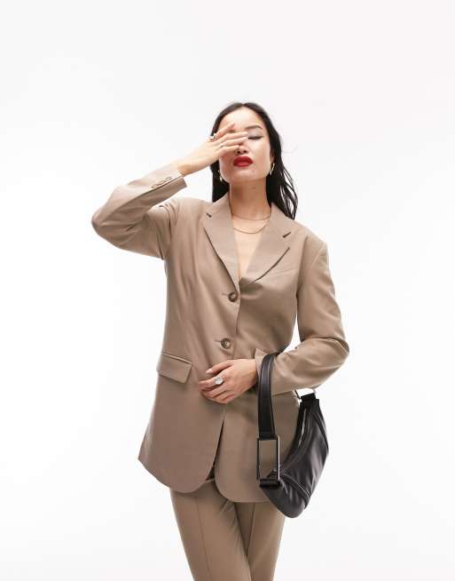 Belted Blazer in Seasonless Wool, Women's Blazers