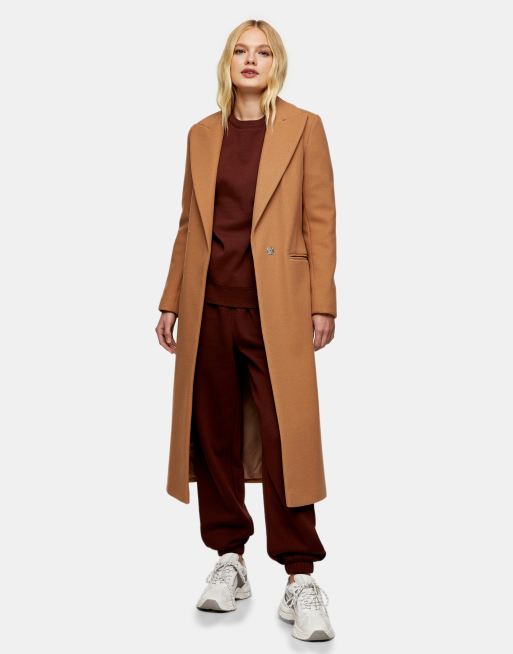 Topshop belted coat sale