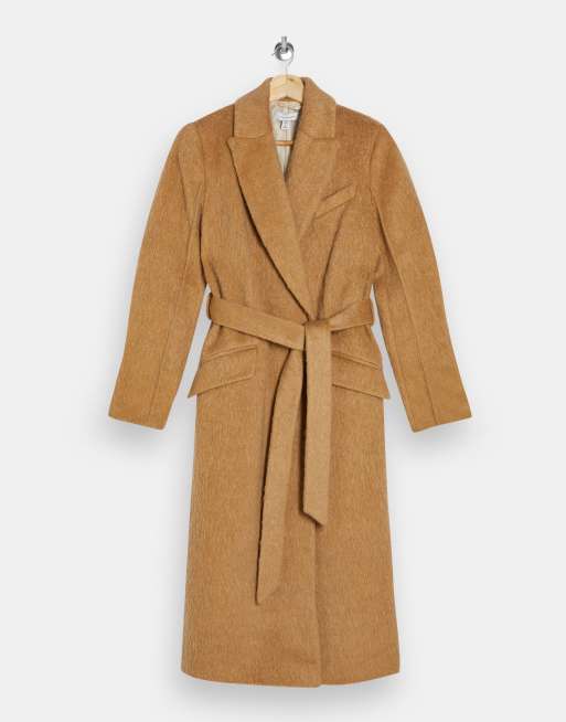 Topshop camel jacket sale